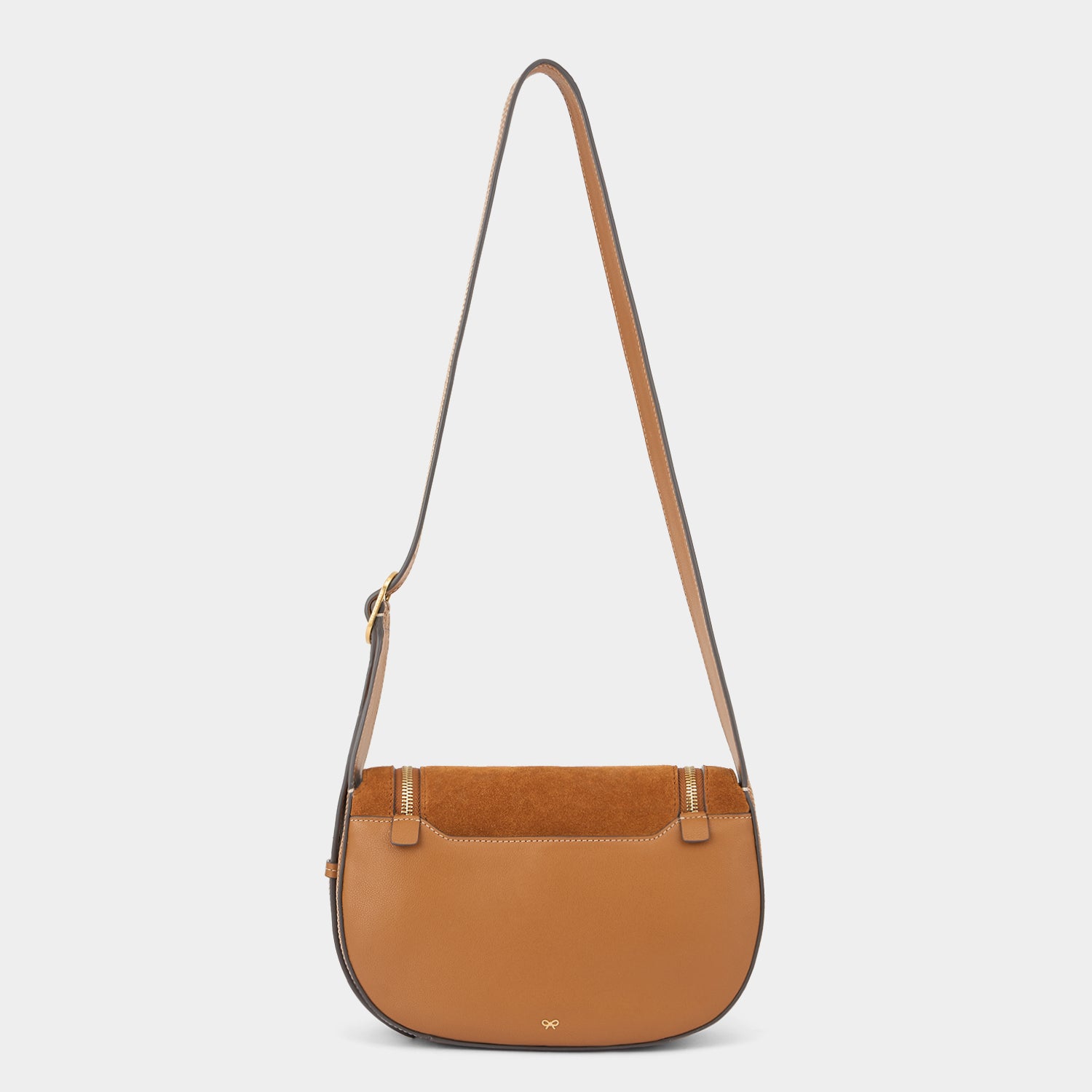 Vere Small Cross-body -

          
            Suede/Calf Leather in Manilla Beige -
          

          Anya Hindmarch UK
