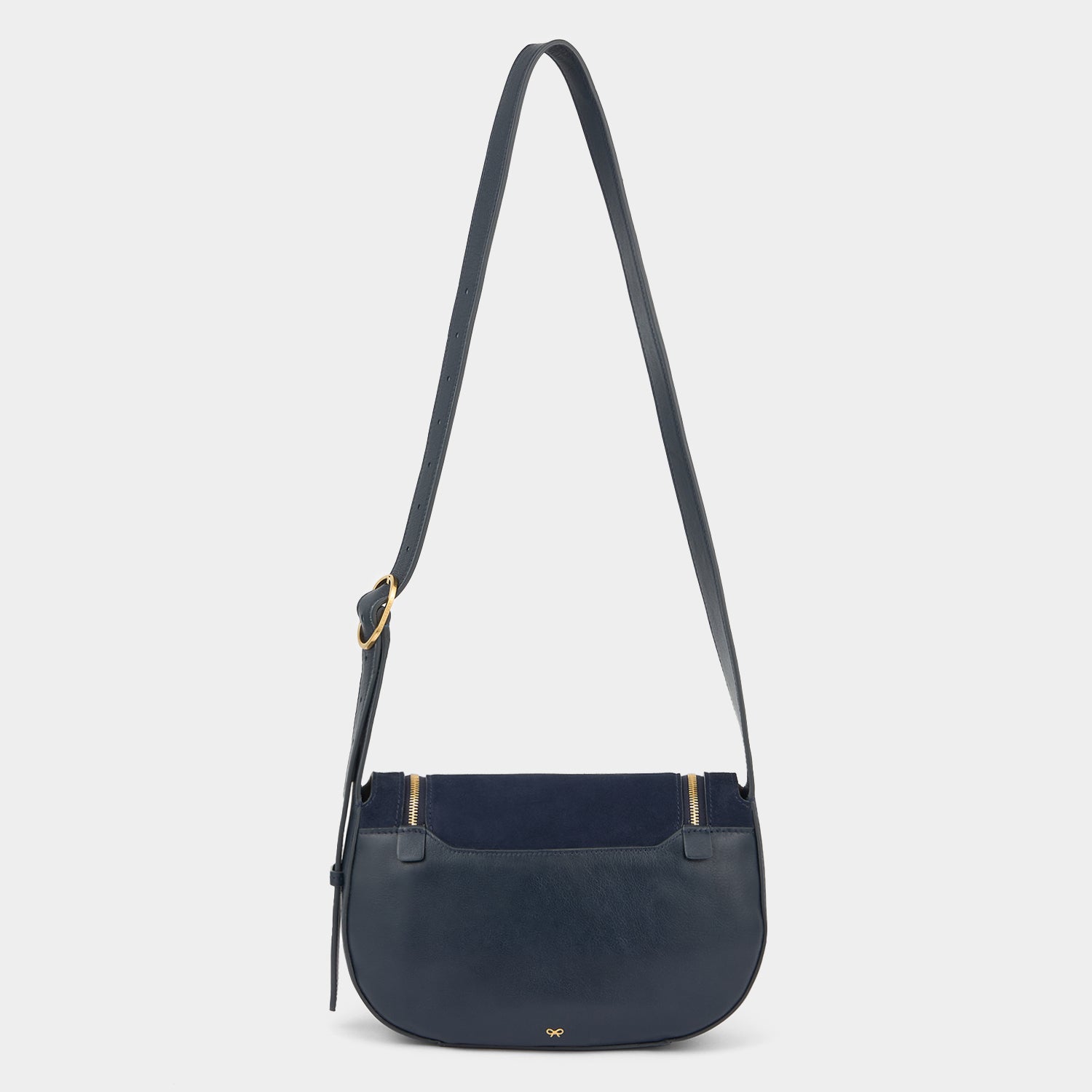 Vere Small Cross-body -

          
            Suede/Calf Leather in Marine -
          

          Anya Hindmarch UK
