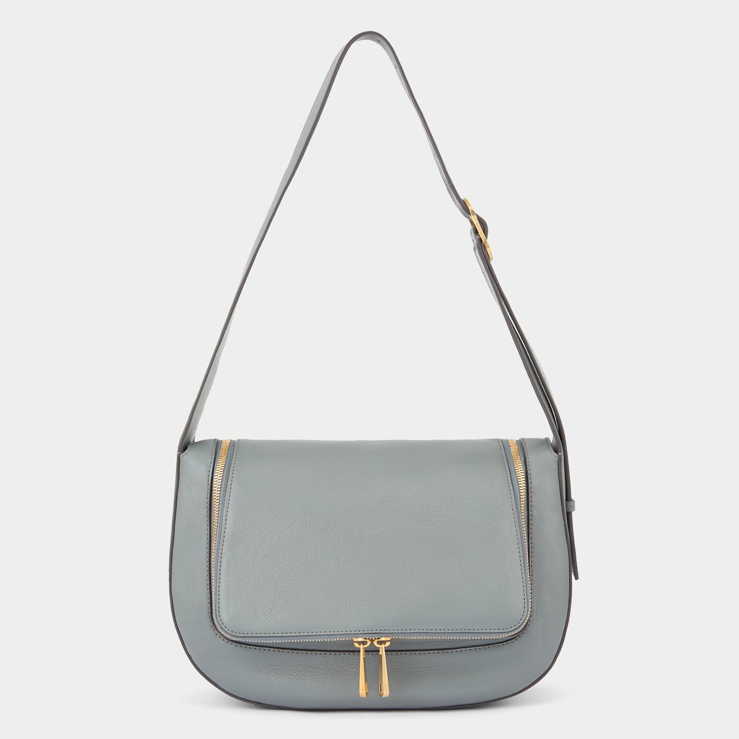 Vere Shoulder Bag -

          
            Calf Leather in Shadow Grey -
          

          Anya Hindmarch UK
