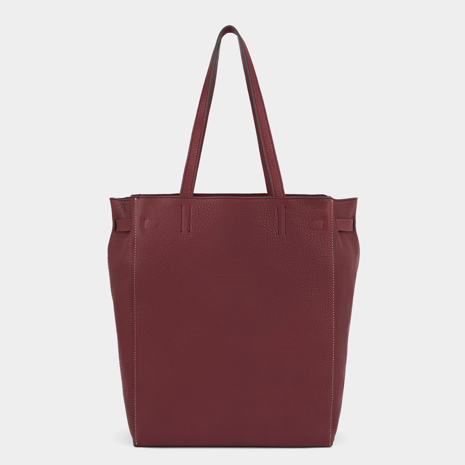 Return to Nature N/S Tote -

          
            Natural Grain Leather in Rosewood -
          

          Anya Hindmarch UK
