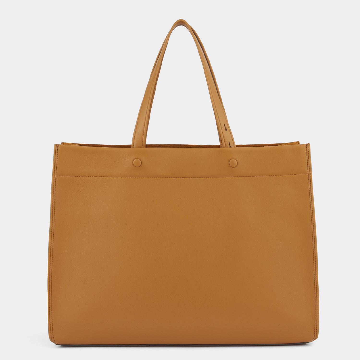 Mortimer Tote -

          
            Suede/Calf Leather in Manilla Beige -
          

          Anya Hindmarch UK
