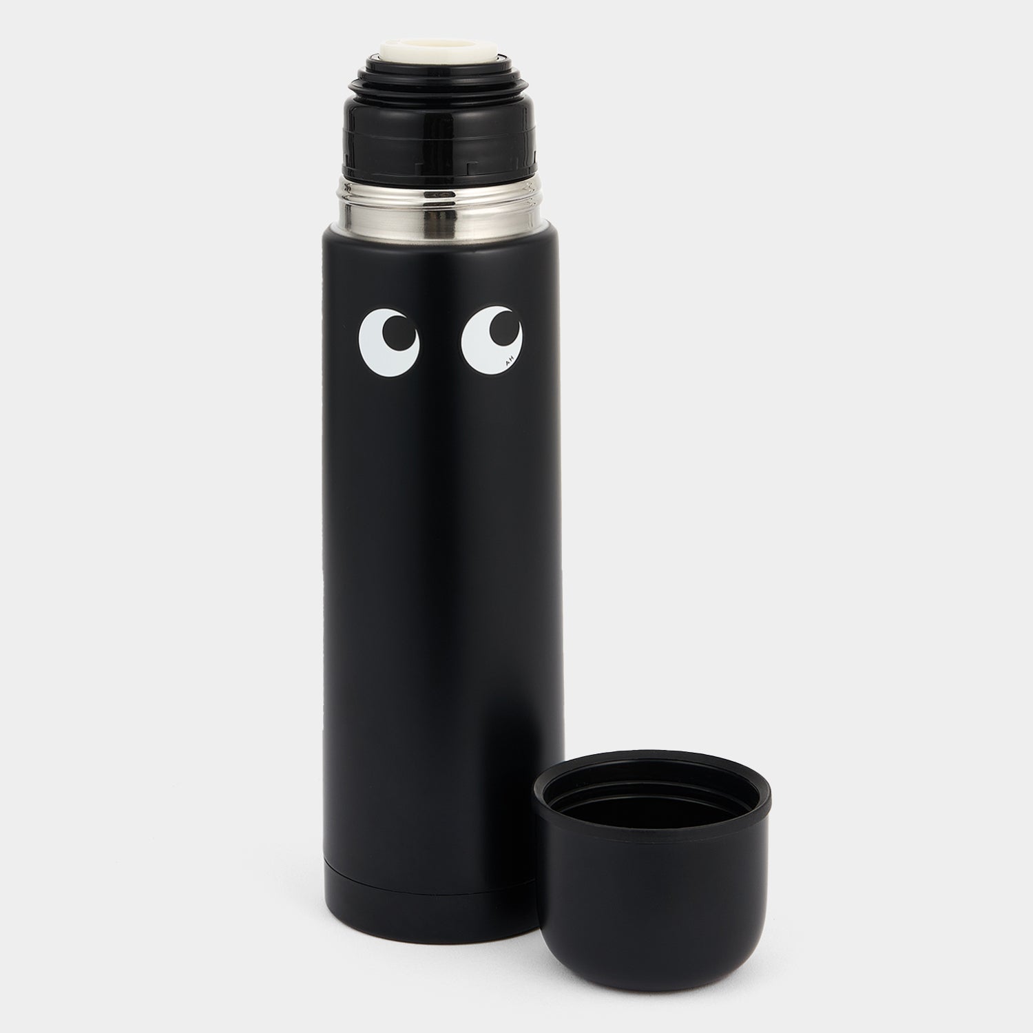 Eyes Flask -

          
            Stainless Steel in Black -
          

          Anya Hindmarch UK
