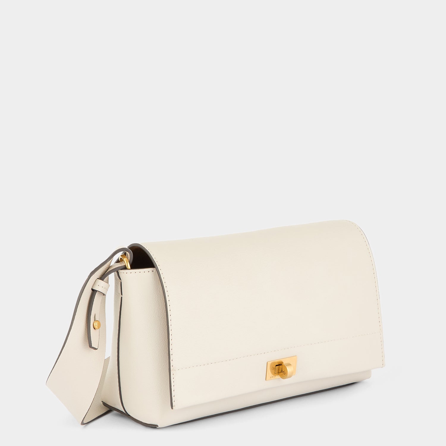 Mortimer Cross-body -

          
            Calf Leather in Chalk White -
          

          Anya Hindmarch UK
