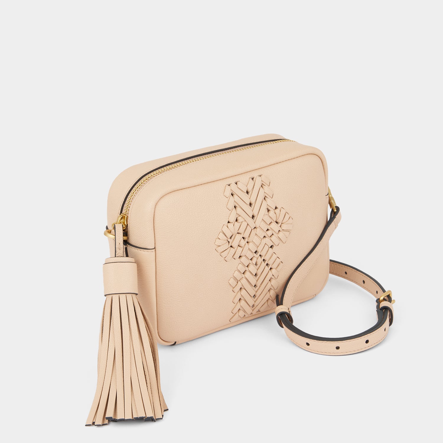 Neeson Tassel Cross-Body -

          
            Capra Leather in Calico -
          

          Anya Hindmarch UK
