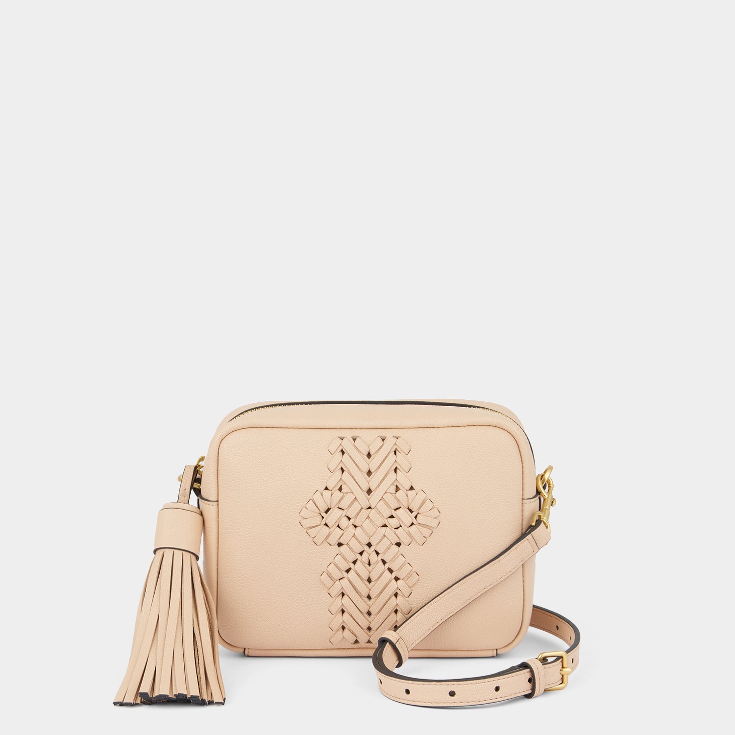 Neeson Tassel Cross-Body -

          
            Capra Leather in Calico -
          

          Anya Hindmarch UK
