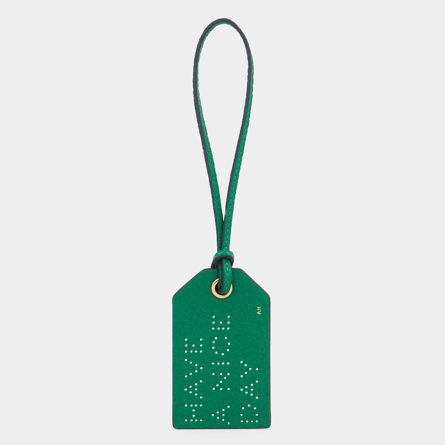 Have a Nice Day Charm -

          
            Calf Leather in Emerald -
          

          Anya Hindmarch UK
