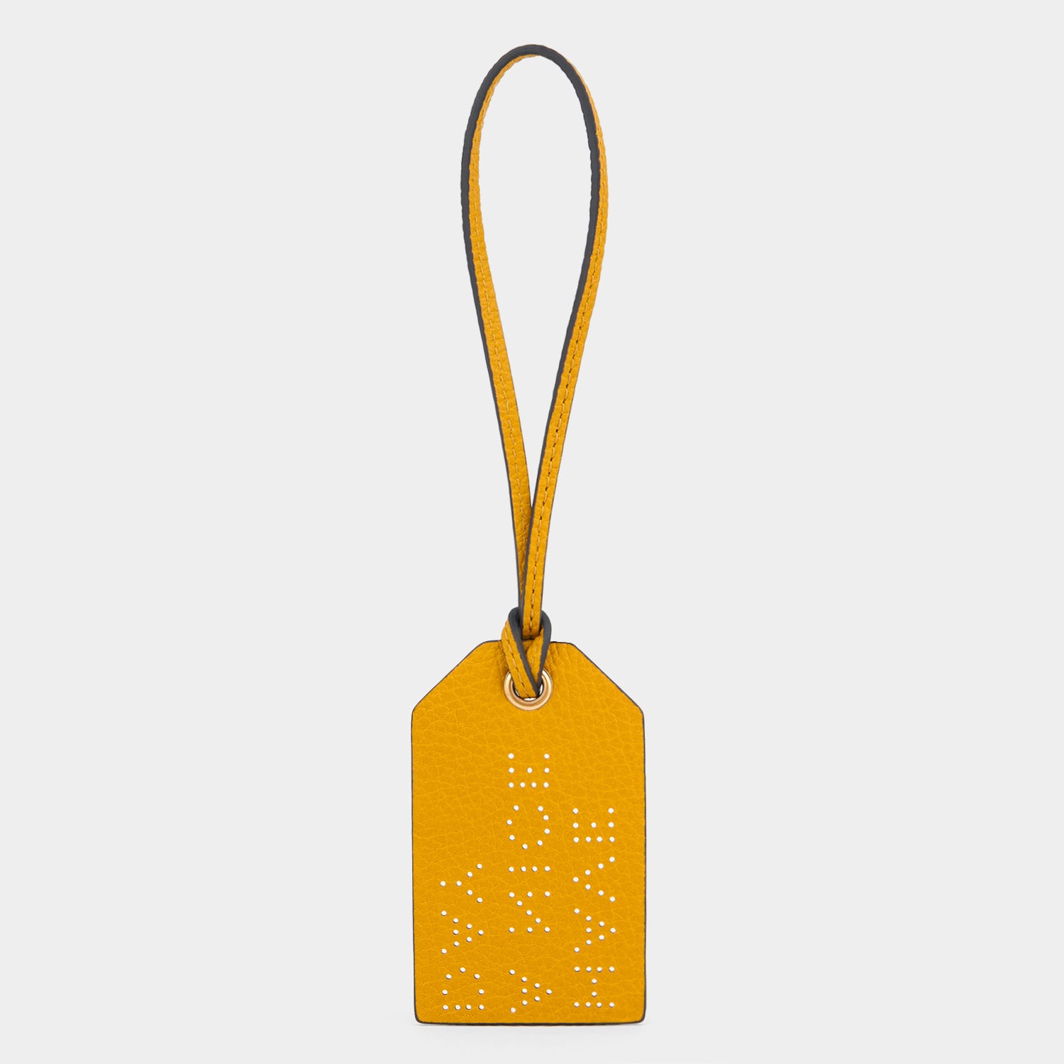 Have a Nice Day Charm -

          
            Calf Leather in Mustard -
          

          Anya Hindmarch UK
