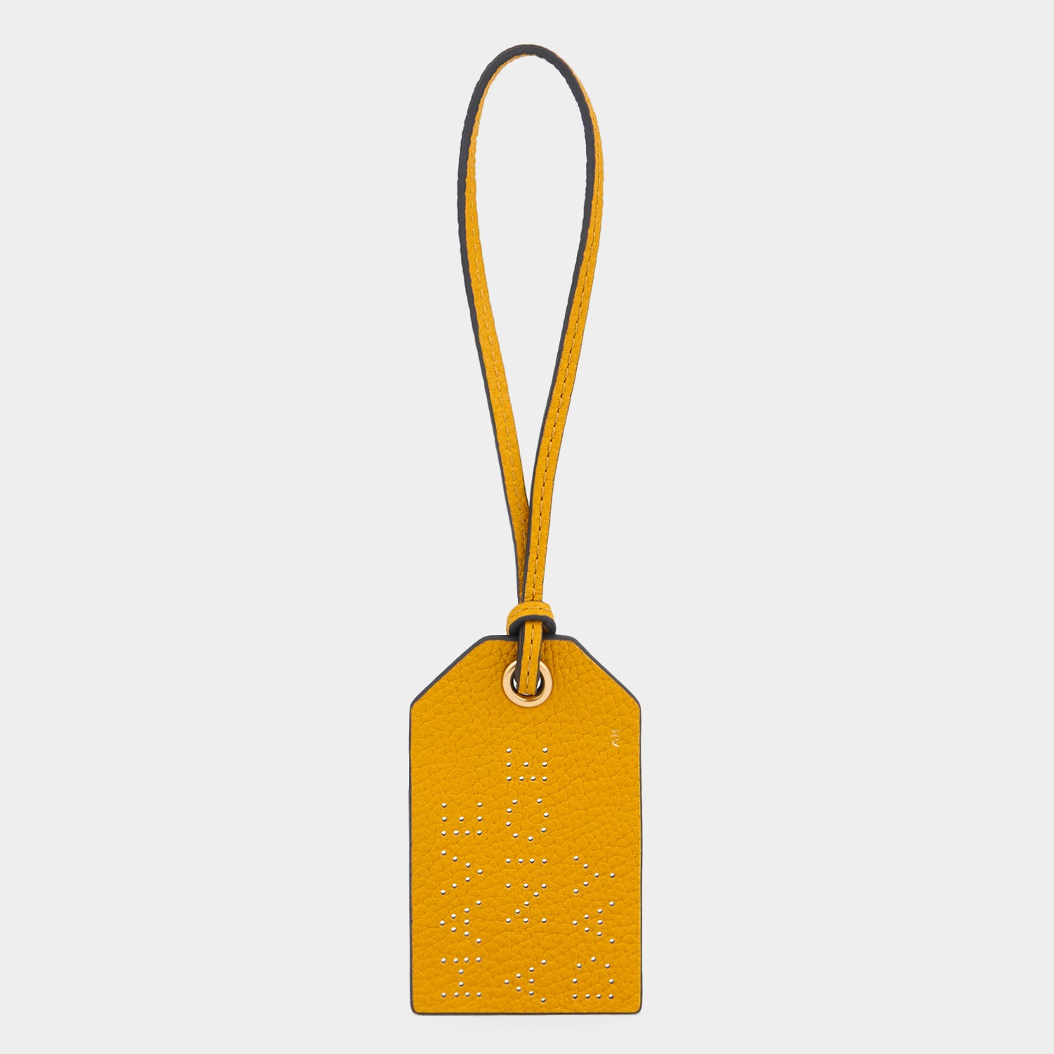 Have a Nice Day Charm -

          
            Calf Leather in Mustard -
          

          Anya Hindmarch UK
