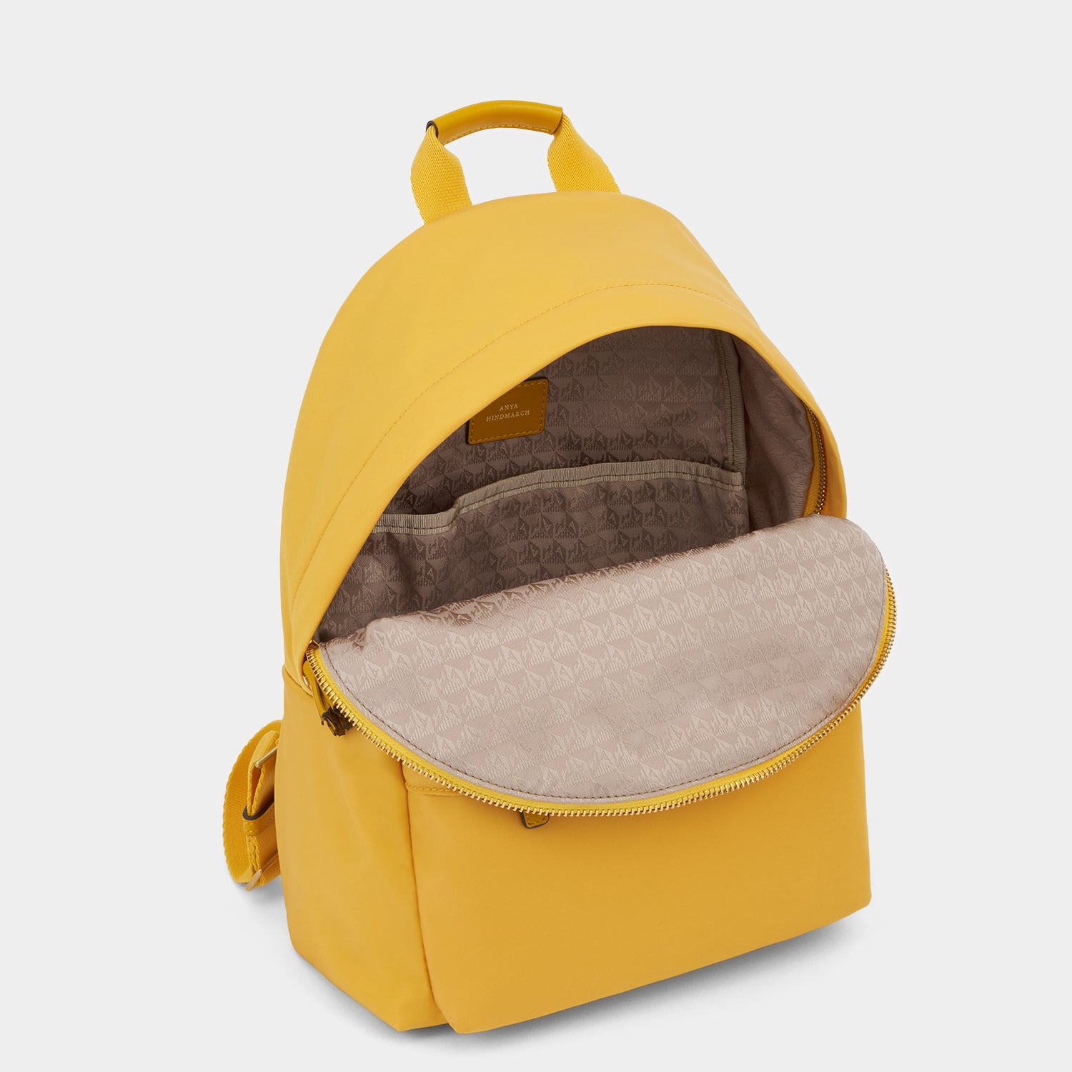 Small Eyes Backpack -

          
            New Nylon in Light Mustard -
          

          Anya Hindmarch UK
