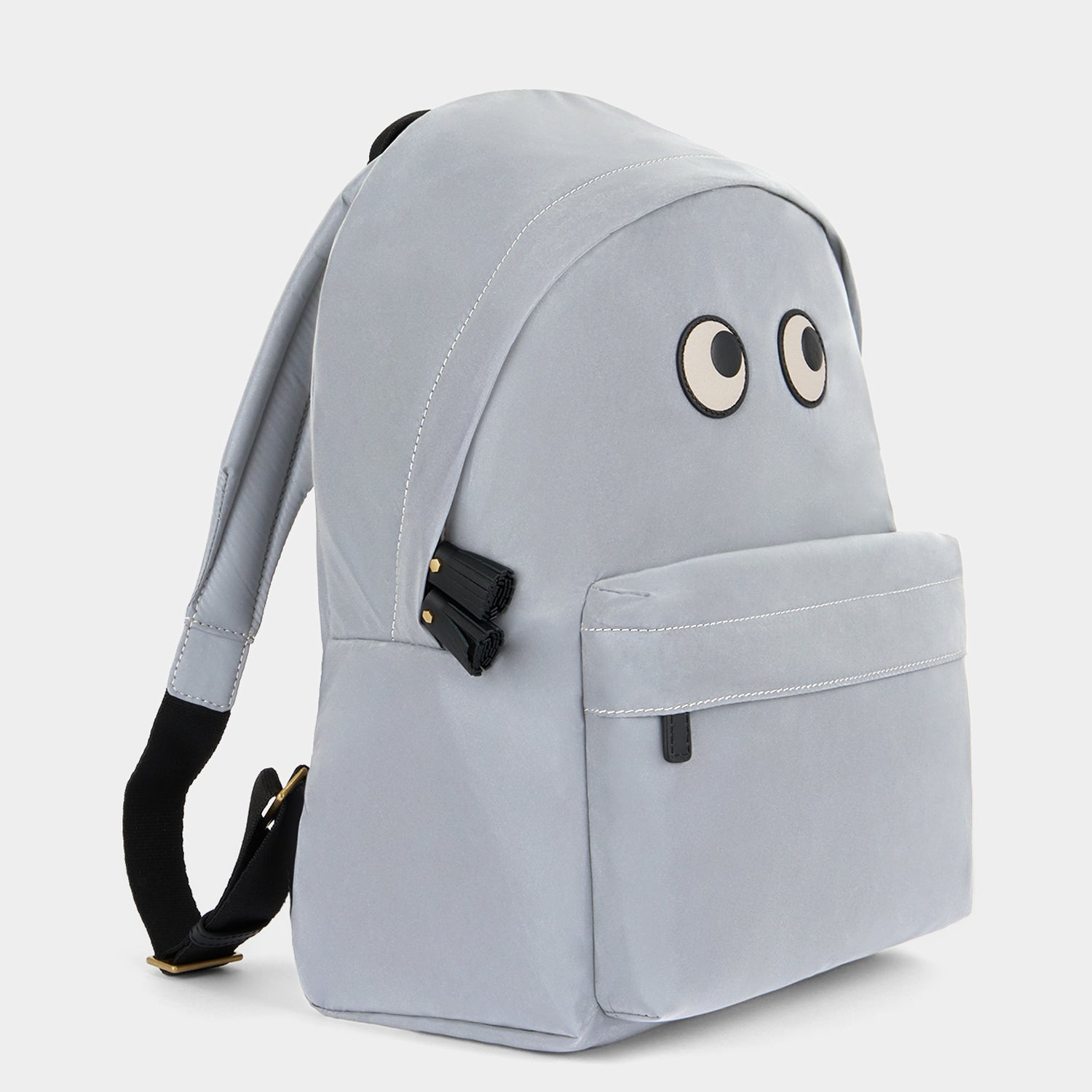 Eyes Backpack -

          
            Reflective Nylon in Silver -
          

          Anya Hindmarch UK
