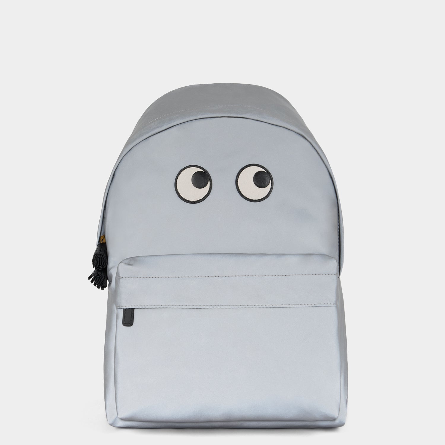 Small Eyes Backpack -

          
            Reflective Nylon in Silver -
          

          Anya Hindmarch UK
