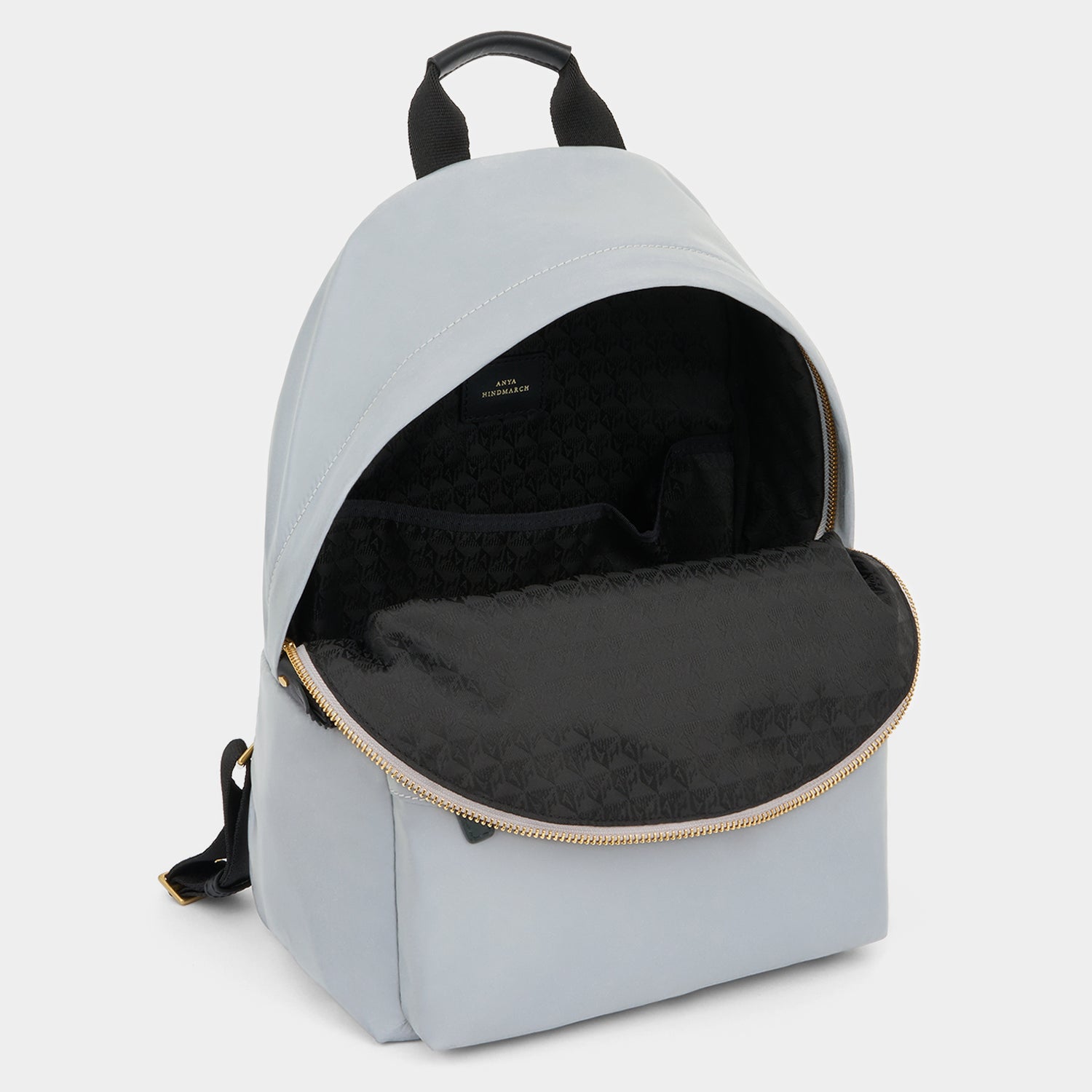 Eyes Backpack -

          
            Reflective Nylon in Silver -
          

          Anya Hindmarch UK
