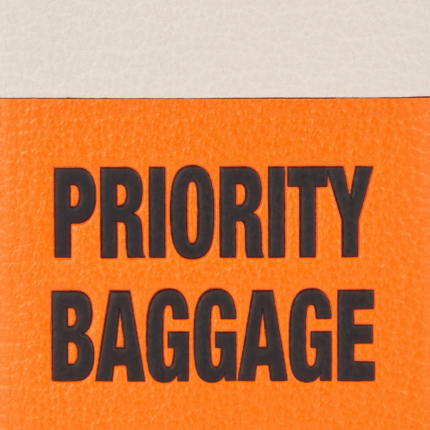 Priority Baggage MagSafe Card Case -

          
            Capra Leather in Bright Clementine Orange -
          

          Anya Hindmarch UK
