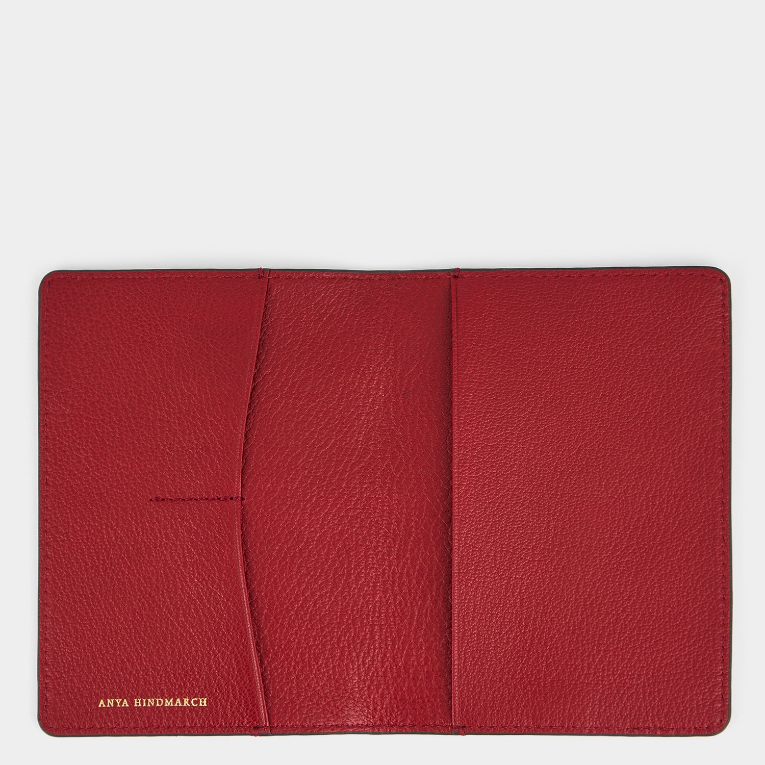 Fast Track Passport Case -

          
            Capra Leather in Chalk White -
          

          Anya Hindmarch UK
