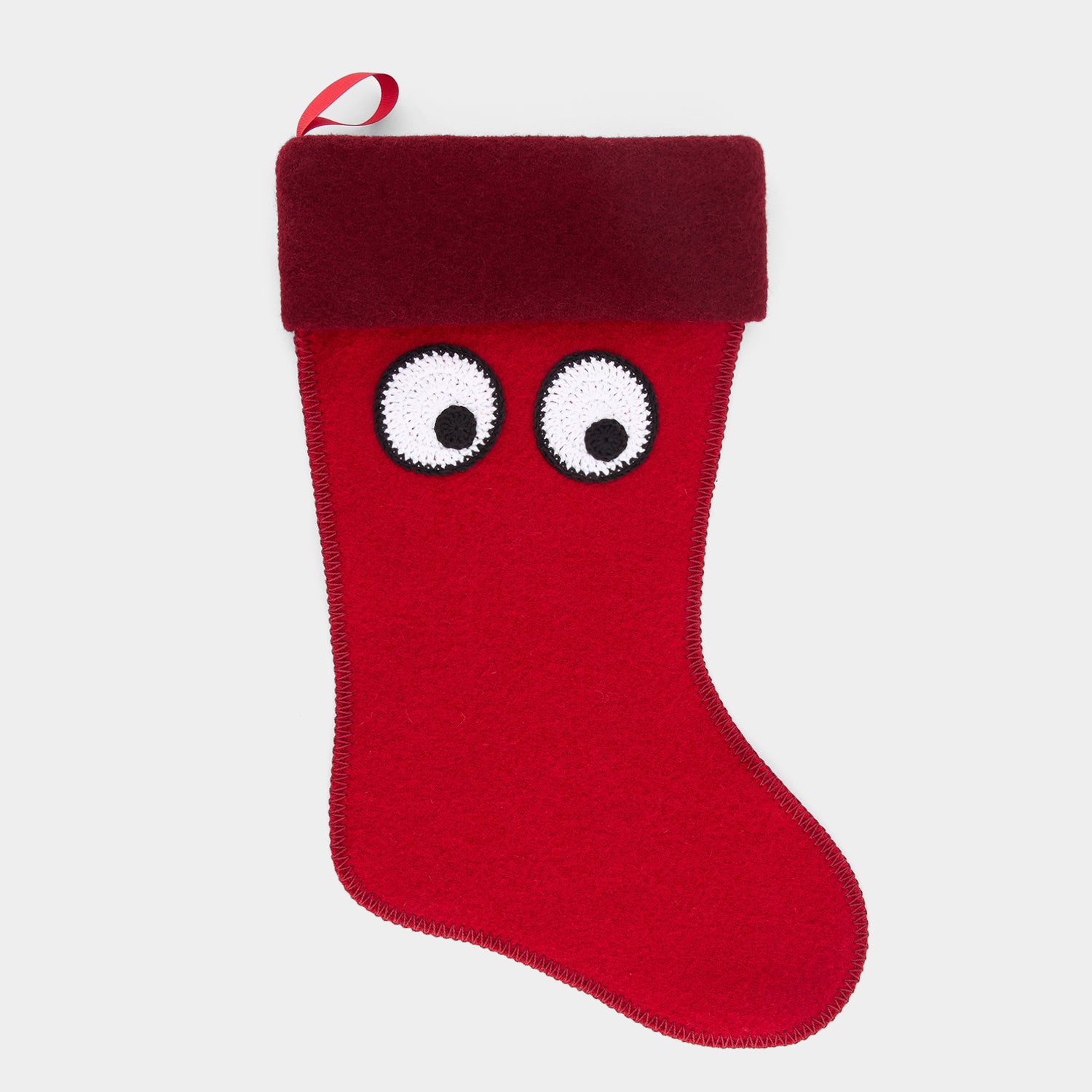 Christmas Stocking -

          
            Wool in Red -
          

          Anya Hindmarch UK
